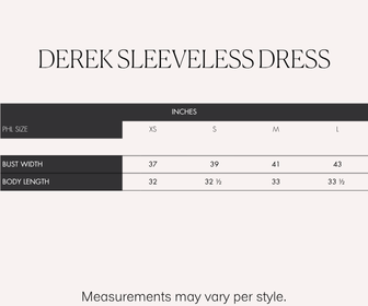 RAF Derek Sleeveless Dress (Dark Denim)