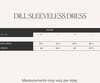 Raf Dill Sleeveless Dress (Dusty Blue)