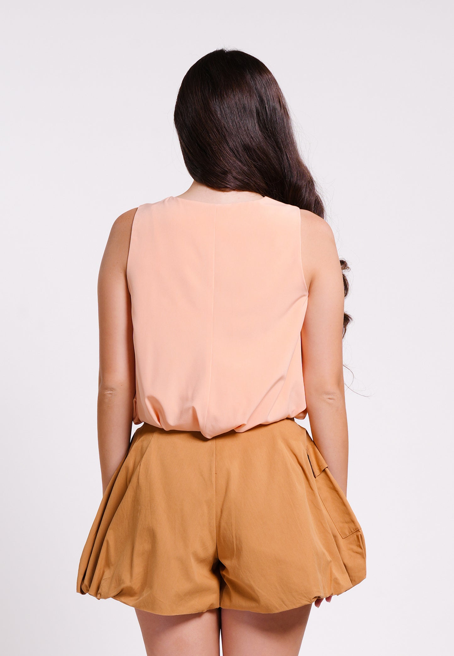 Brae Sleeveless Top(Salmon)