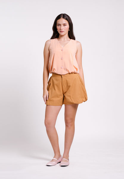 Brae Sleeveless Top(Salmon)