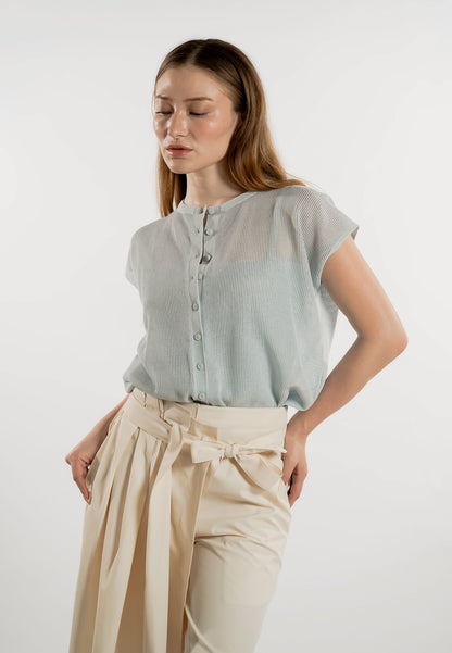 Raf Light Extended Sleeve Top (Blue)