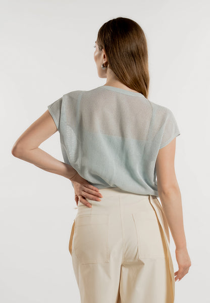 Raf Light Extended Sleeve Top (Blue)