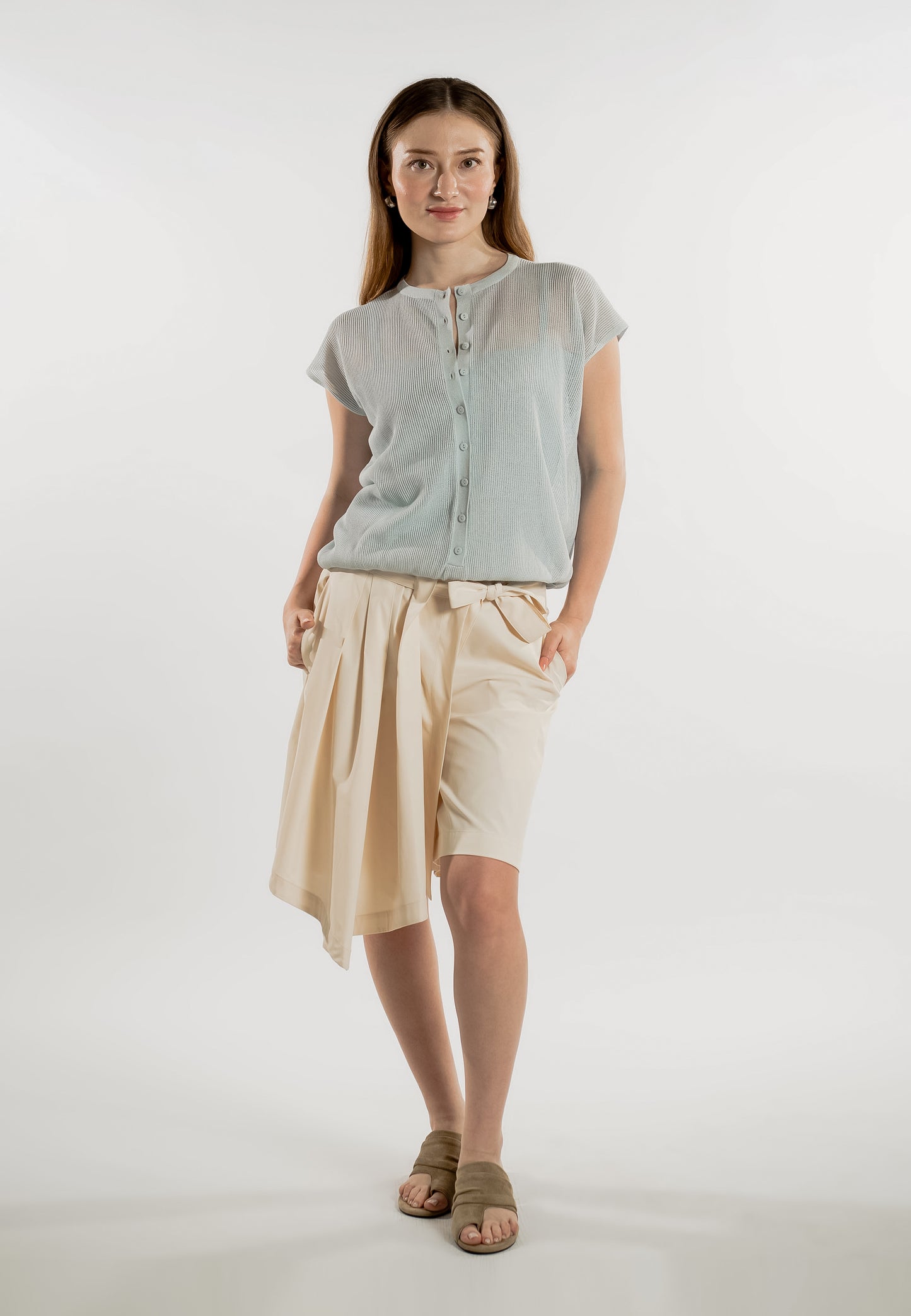 Raf Light Extended Sleeve Top (Blue)