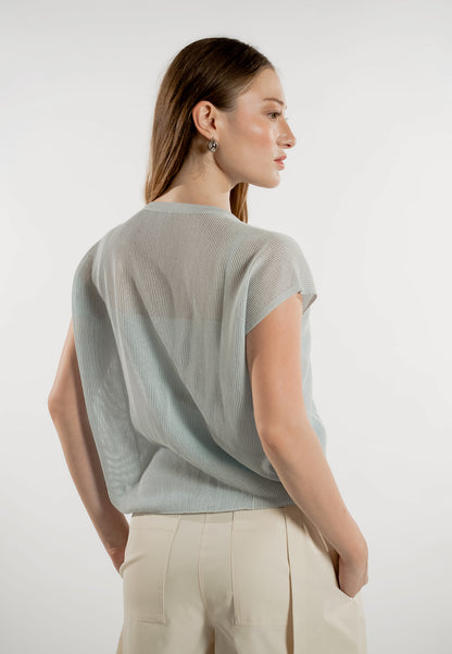 Raf Light Extended Sleeve Top (Blue)