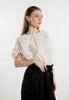 Raf Lake Short Sleeve Top (Offwhite)
