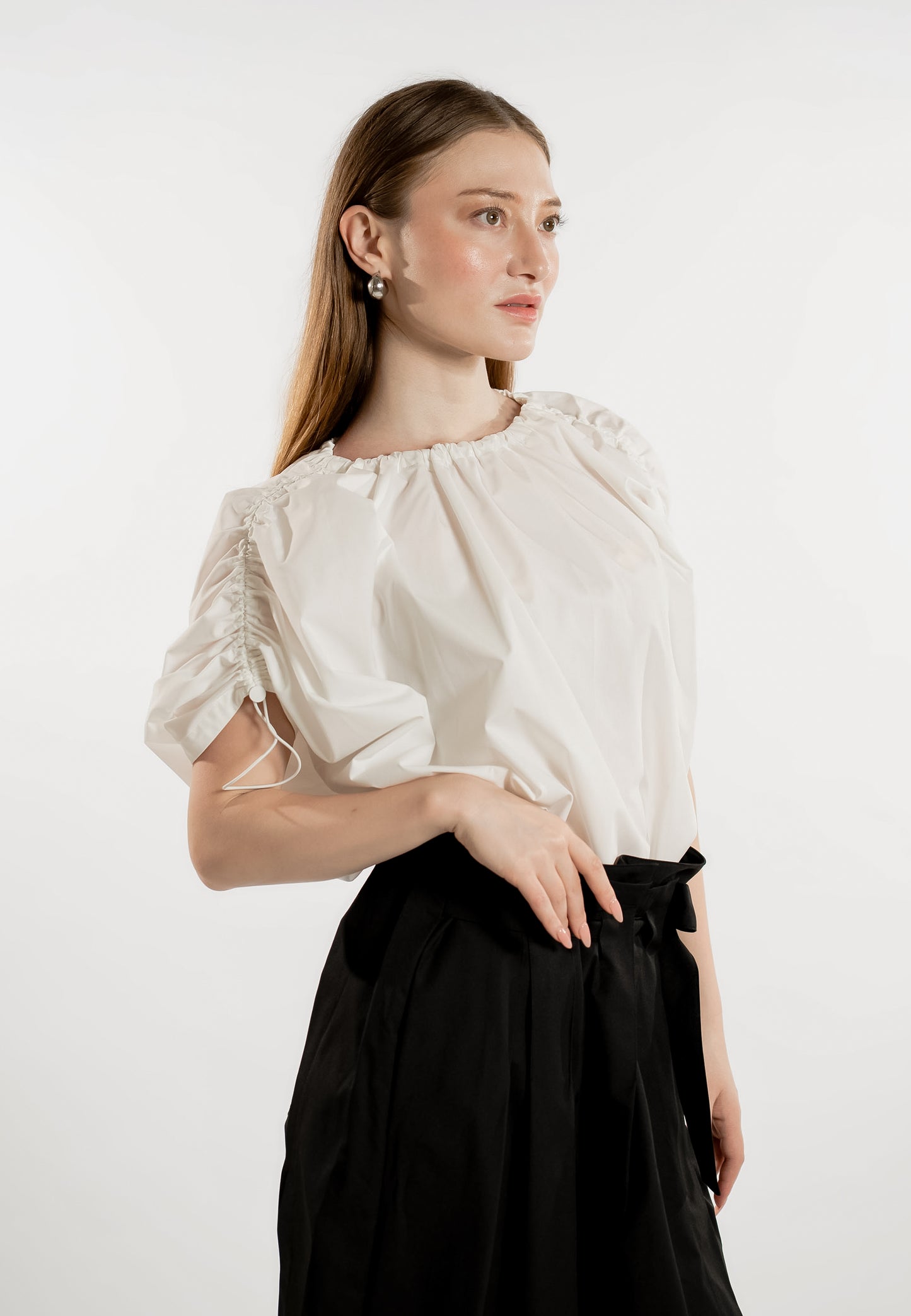 Raf Lake Short Sleeve Top (Offwhite)