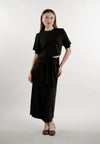 Emmi Skirt (Striped Black)