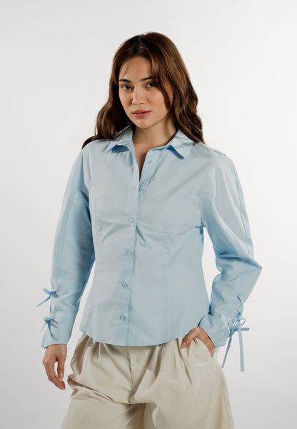 Emrys Long Sleeve Top (COOL BLU)