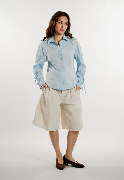 Emrys Long Sleeve Top (COOL BLU)