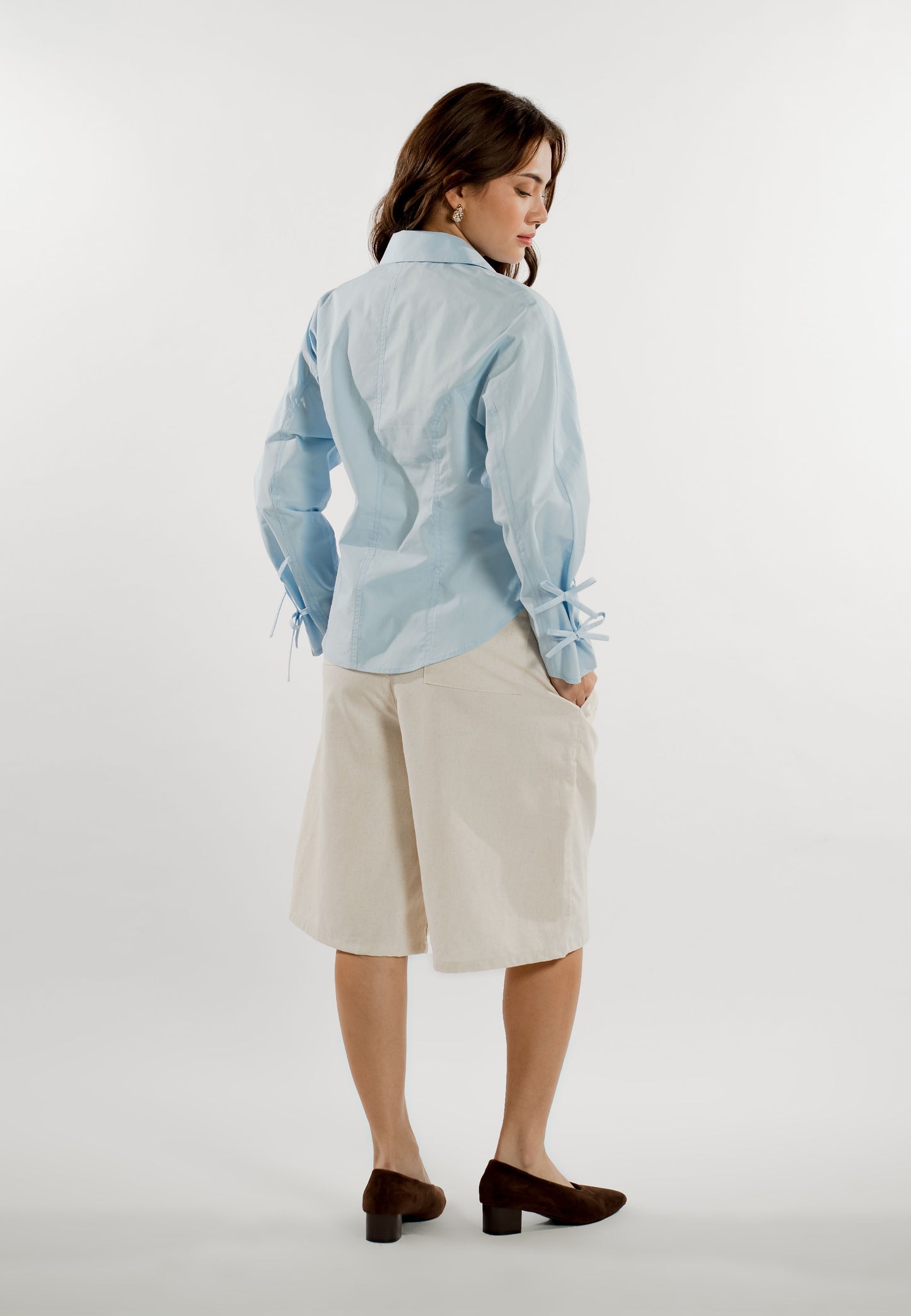 Emrys Long Sleeve Top (COOL BLU)