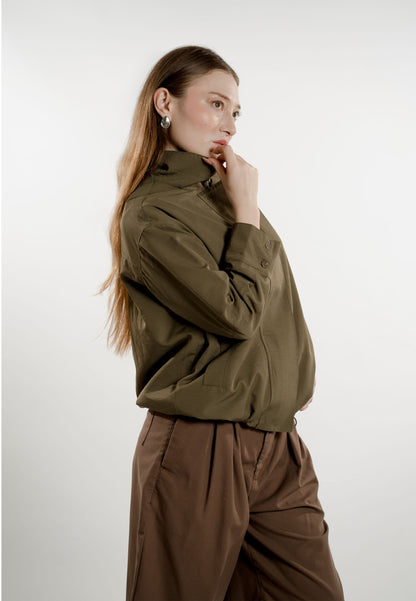 Ender Long Sleeve Jacket (Army Green)