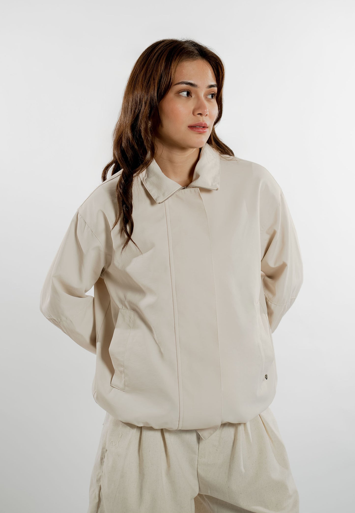 Ender Long Sleeve Jacket (Beige)