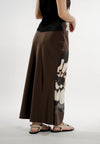Plains & Prints Erwyn Skirt (Spot Print Brown)