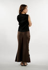 Plains & Prints Erwyn Skirt (Spot Print Brown)