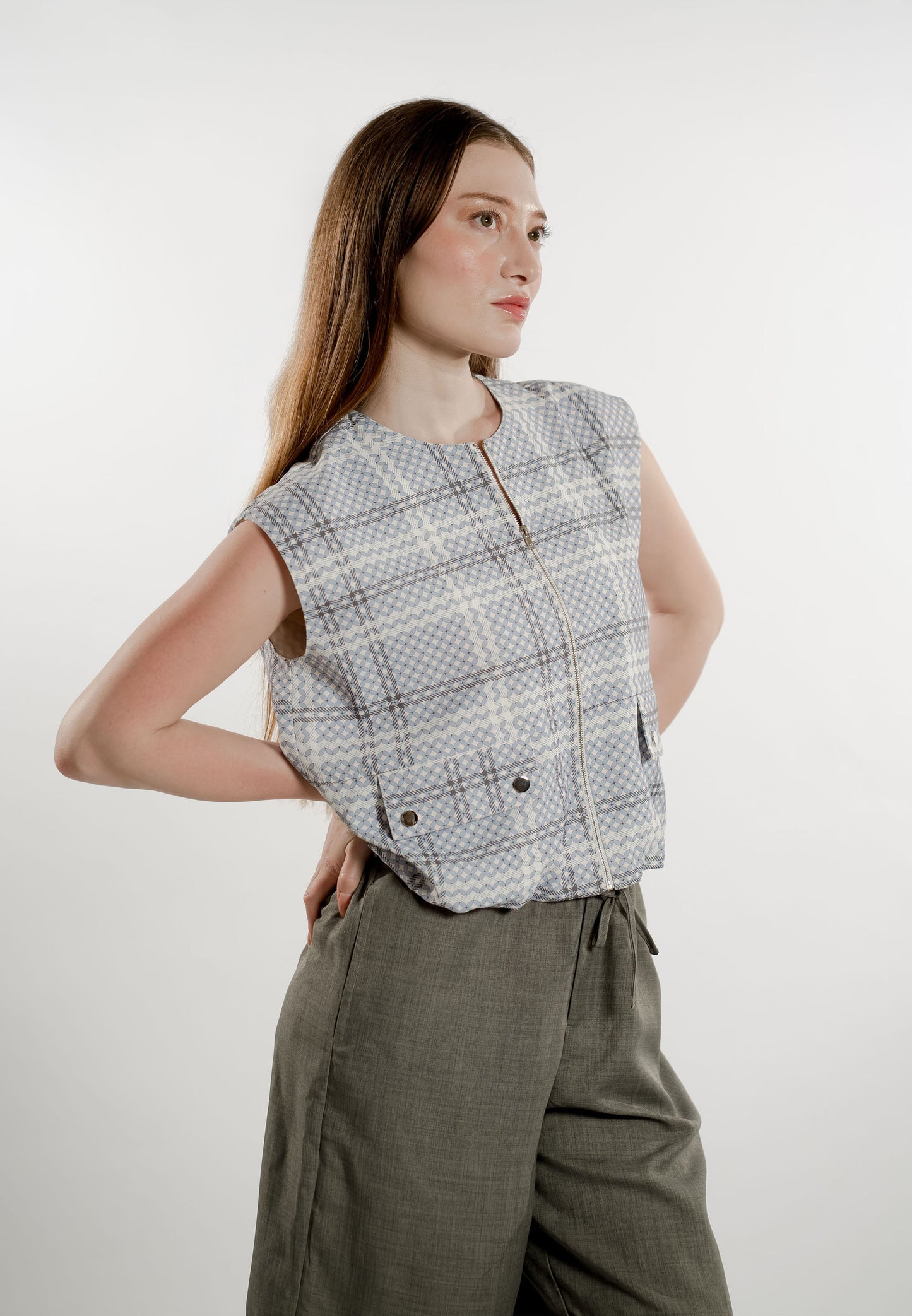 Eudora Extended Sleeve Top (Multi)