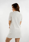 Evelina Short Sleeve Top (Offwhite)