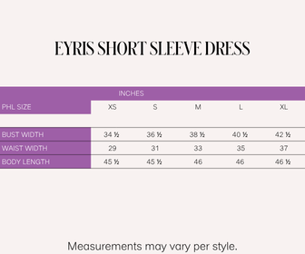 Eyris Short Sleeve Dress (Dark Brown)