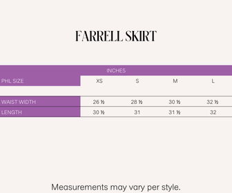 Nobleza Farrell Skirt  (Brown)