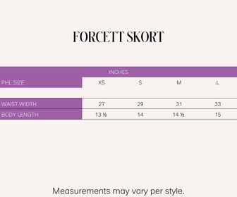 Nobleza Forcett Skort  (Black)