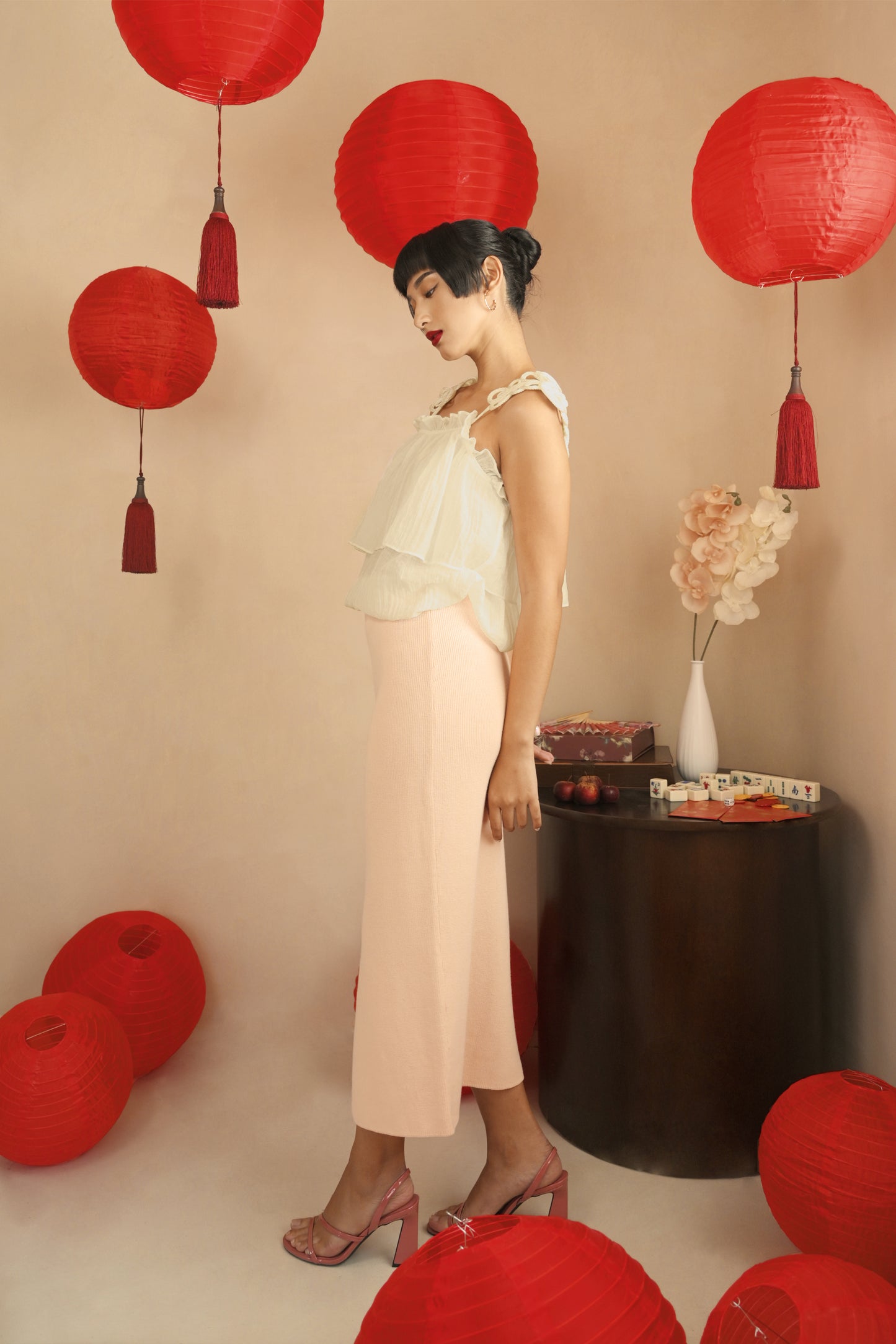 RAF Fortune Sleeveless Top (Offwhite)