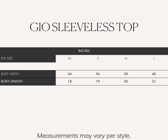 Raf Gio Sleeveless Top (Cream)