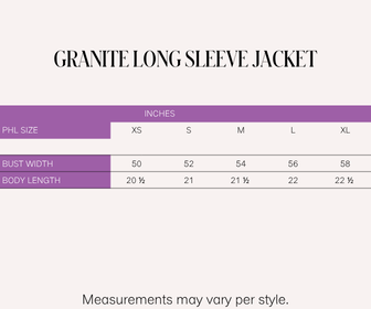 Archetype Refined Granite Long Sleeve Jacket (Dark Grey)
