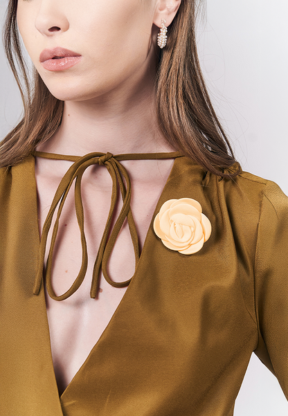 Jeanette Long Sleeve Top (Avocado)