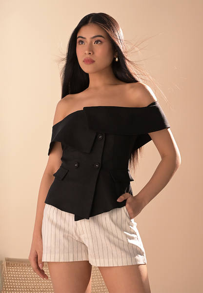 RAF Atlanta Shorts (Cream/Black)