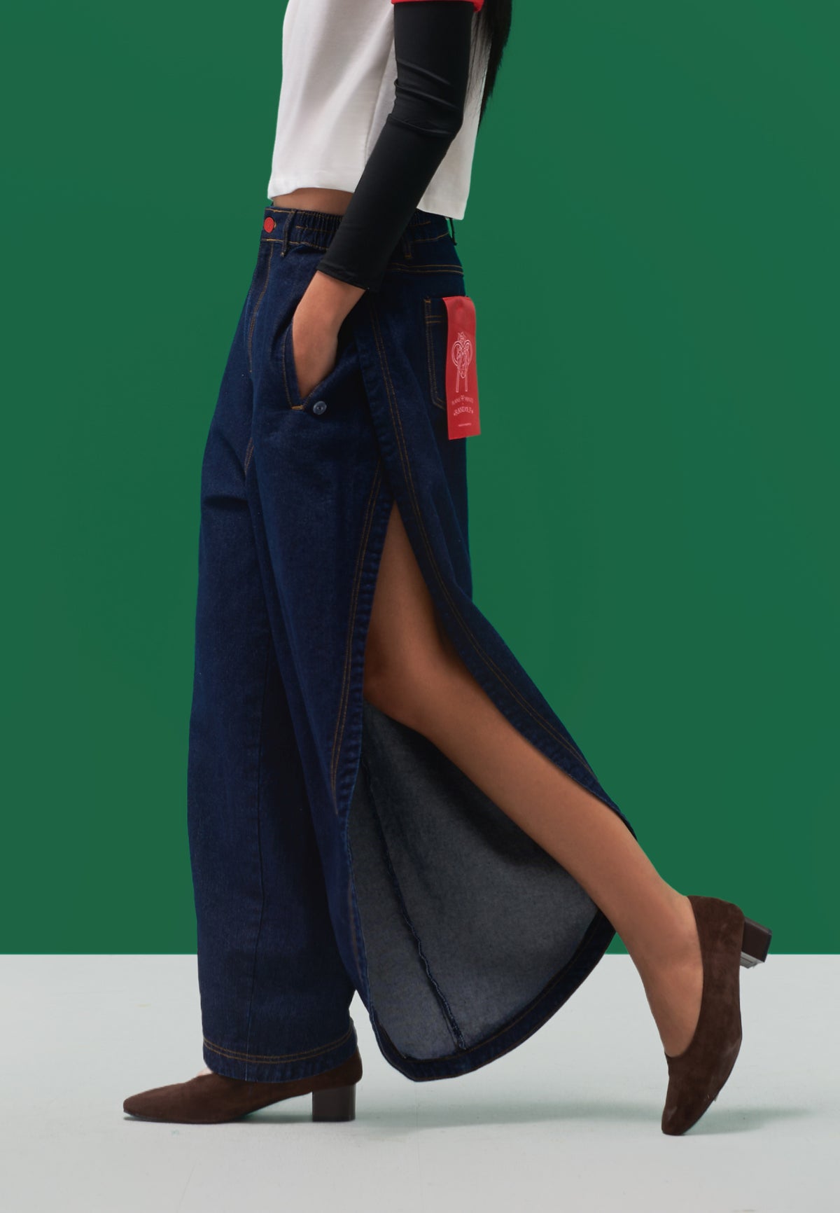 Plains & Prints x Randolf Petals Pants (Denim)