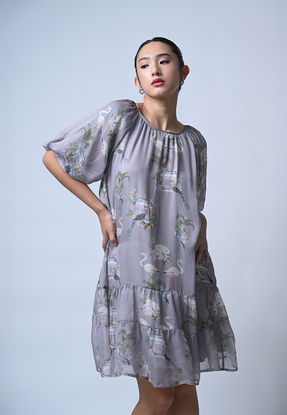 Freedom Short Sleeve Dress (Multi)