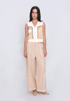 Hallaby Sleeveless Top (Cream)