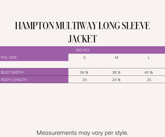 Archetype Travel Hampton Multi-Way Long Sleeve Jacket Top (Beige)