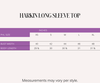 Archetype Travel Harkin Long Sleeve Top (Mint)