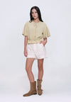 Honeydrew Short Sleeve Top (Sage)