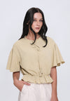 Honeydrew Short Sleeve Top (Sage)
