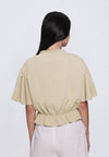 Honeydrew Short Sleeve Top (Sage)