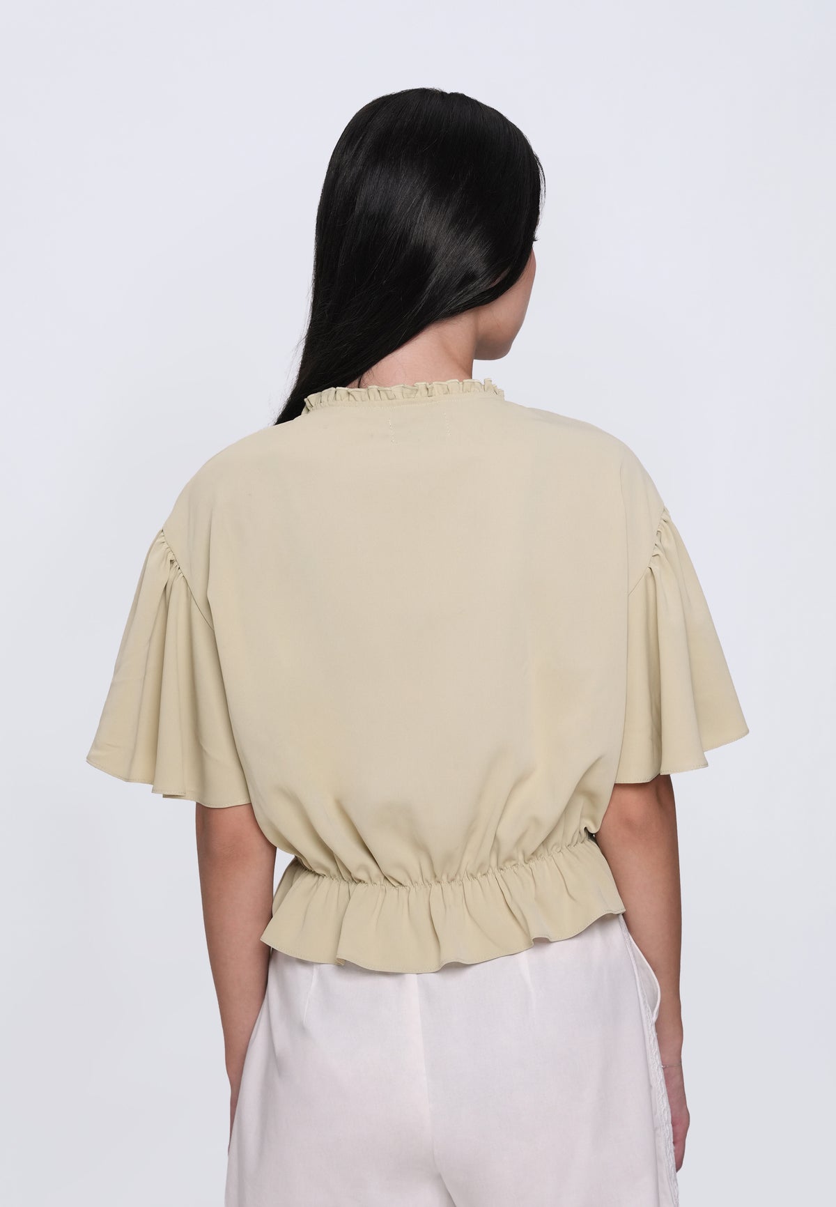 Honeydrew Short Sleeve Top (Sage)
