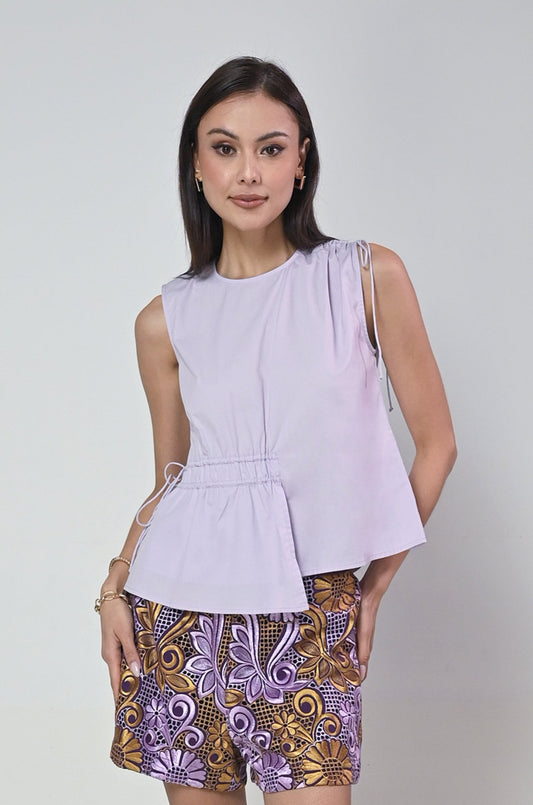 Terrain Idela Sleeveless Top (Purple)