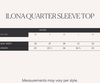 Raf Ilona Quarter Sleeve Top(Multi)