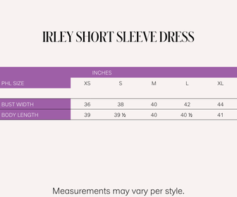 Holiday 2025 Irley Short Sleeve Dress (Light Blue)