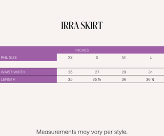 Holiday 2025 Irra Skirt (Striped Red)