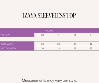 Holiday 2025 Izaya Sleeveless Top (Brown)