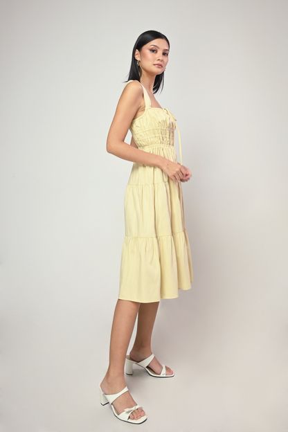 Terrain Irvin Sleeveless Dress (Cream)