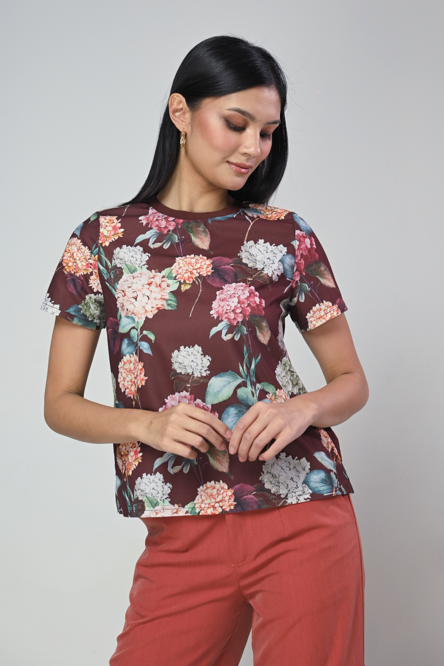 Terrain Isobella Short Sleeve Shirt Top (Multi)