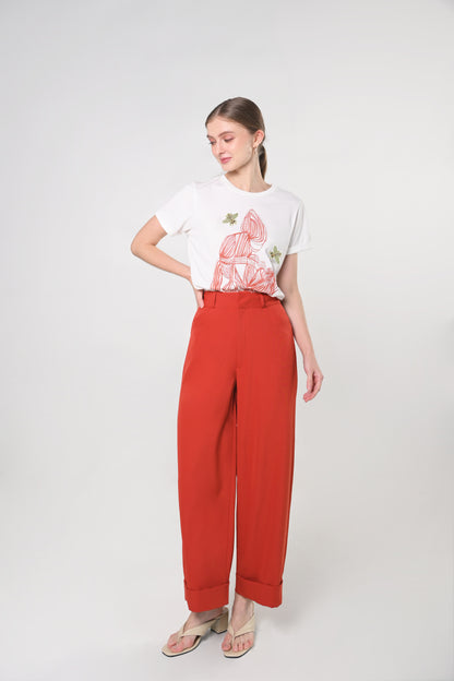 Secret Garden Jek Pants (Red)