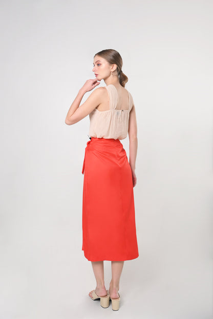 Secret Garden Jaliya Skirt (Red)