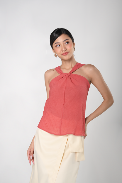 Secret Garden Jayla Sleeveless Top (Red)