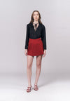 Jeanette Long Sleeve Top (Black)