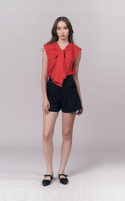 Joeburn Sleeveless Top (Red)