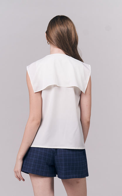 Joeburn Sleeveless Top (White)